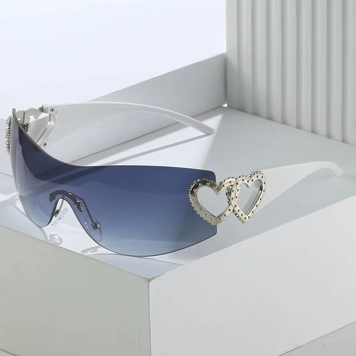 Fashion Sunglasses Heart Design (UV400)