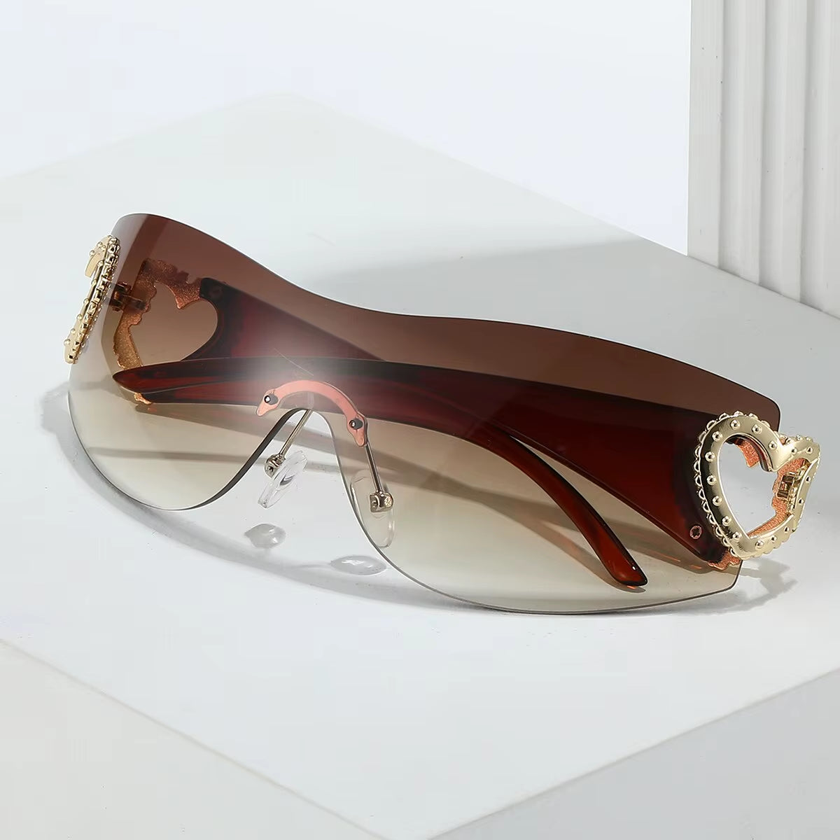 Fashion Sunglasses Heart Design (UV400)