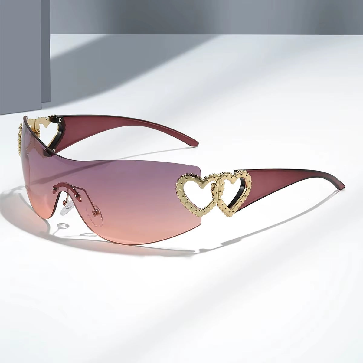 Fashion Sunglasses Heart Design (UV400)