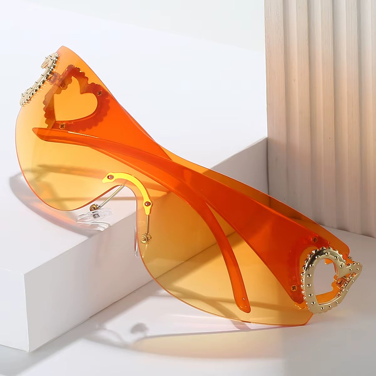 Fashion Sunglasses Heart Design (UV400)