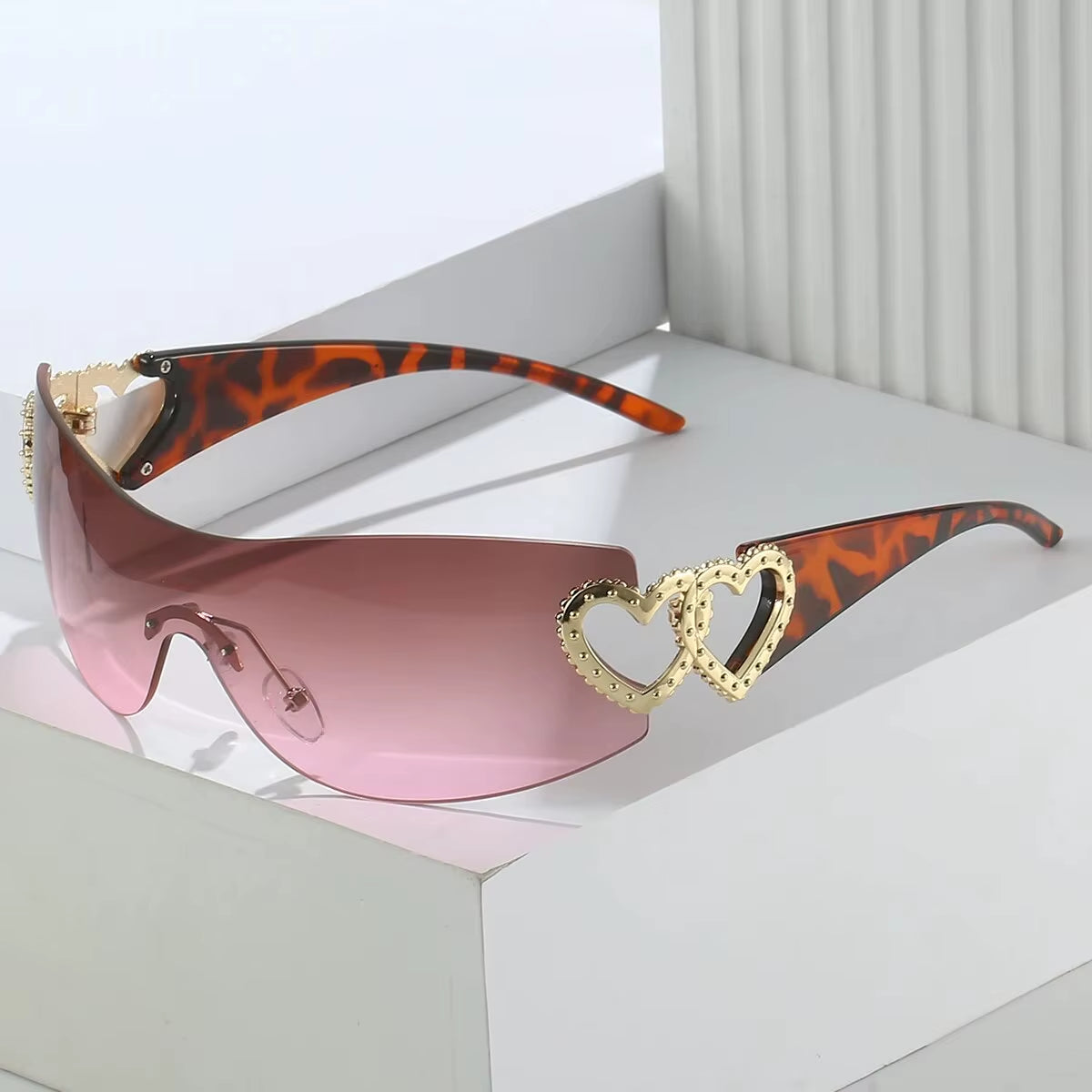 Fashion Sunglasses Heart Design (UV400)