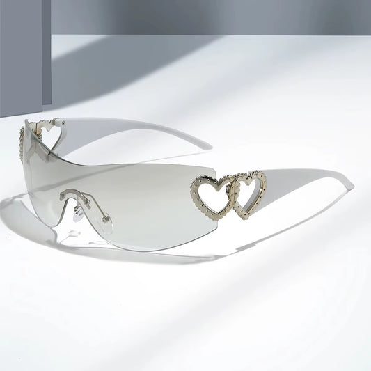 Fashion Sunglasses Heart Design (UV400)