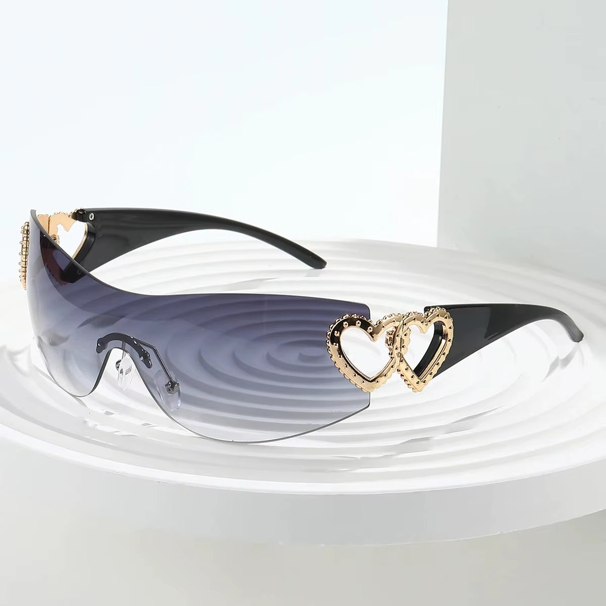 Fashion Sunglasses Heart Design (UV400)