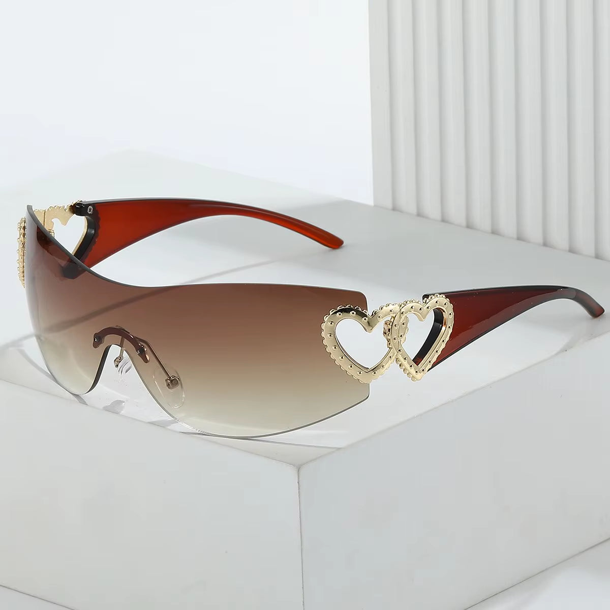 Fashion Sunglasses Heart Design (UV400)