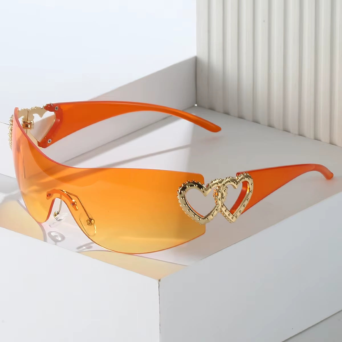 Fashion Sunglasses Heart Design (UV400)
