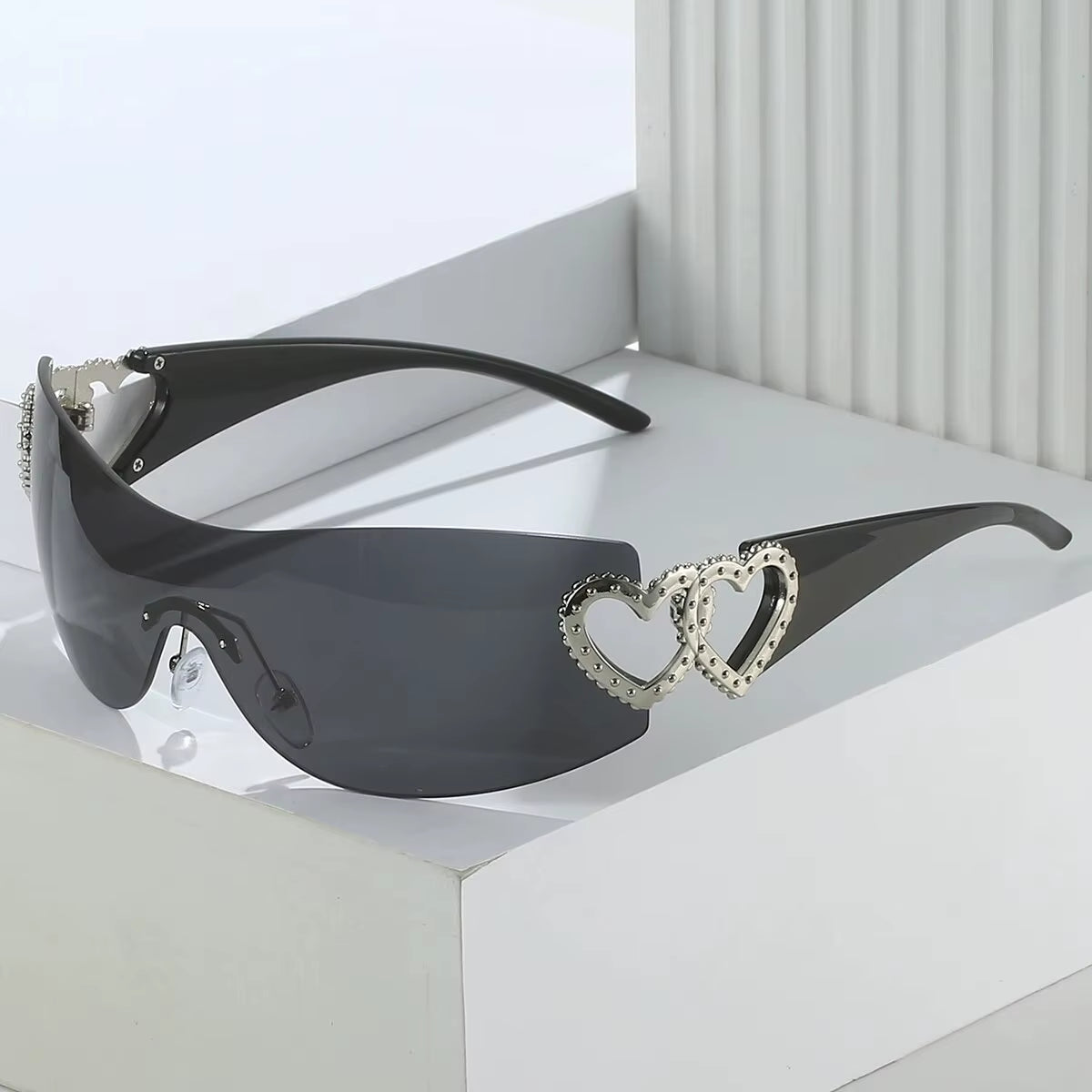 Fashion Sunglasses Heart Design (UV400)