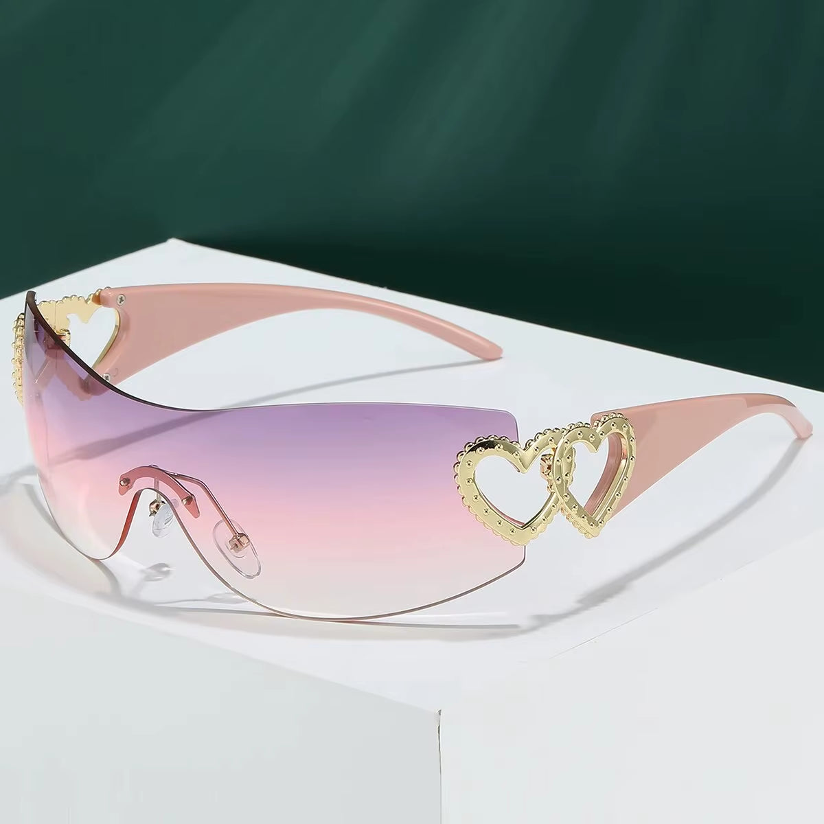 Fashion Sunglasses Heart Design (UV400)